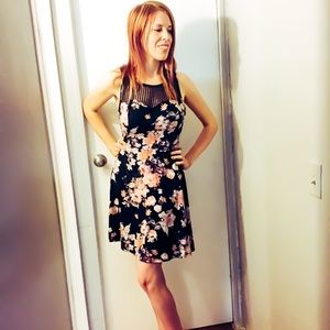 Floral Skater Dress
